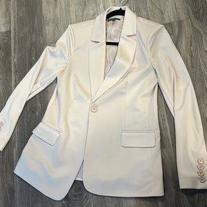 Adrianna Papell Brazer, cream, XS